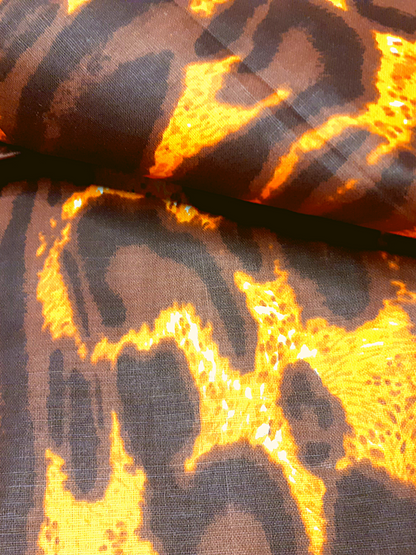 African Fabrics By the Yard - Kitenge - Animal Print