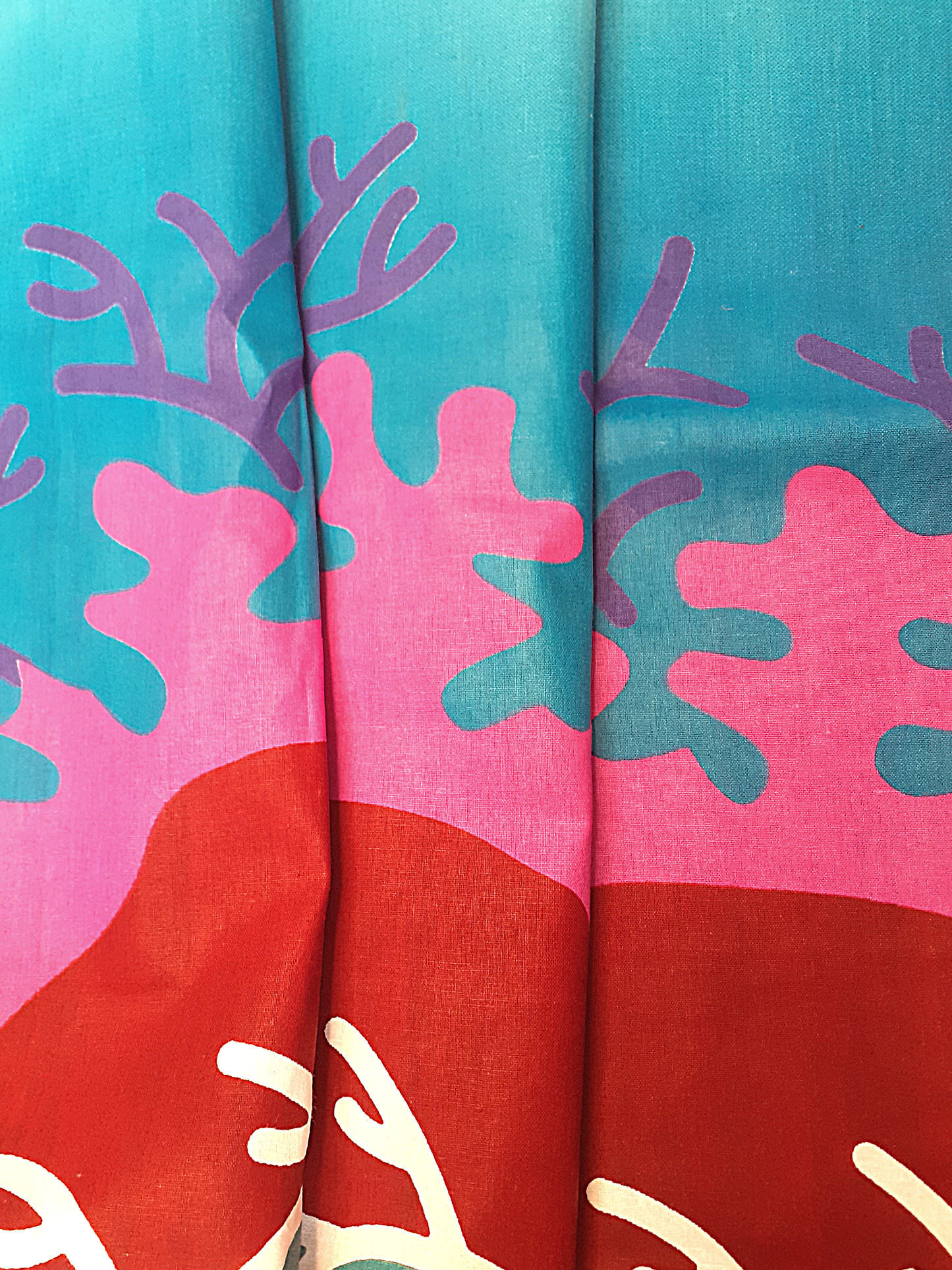 African Fabrics By the Yard - Kitenge - Pink, Burgundy, Blue, Purple and Turquoise