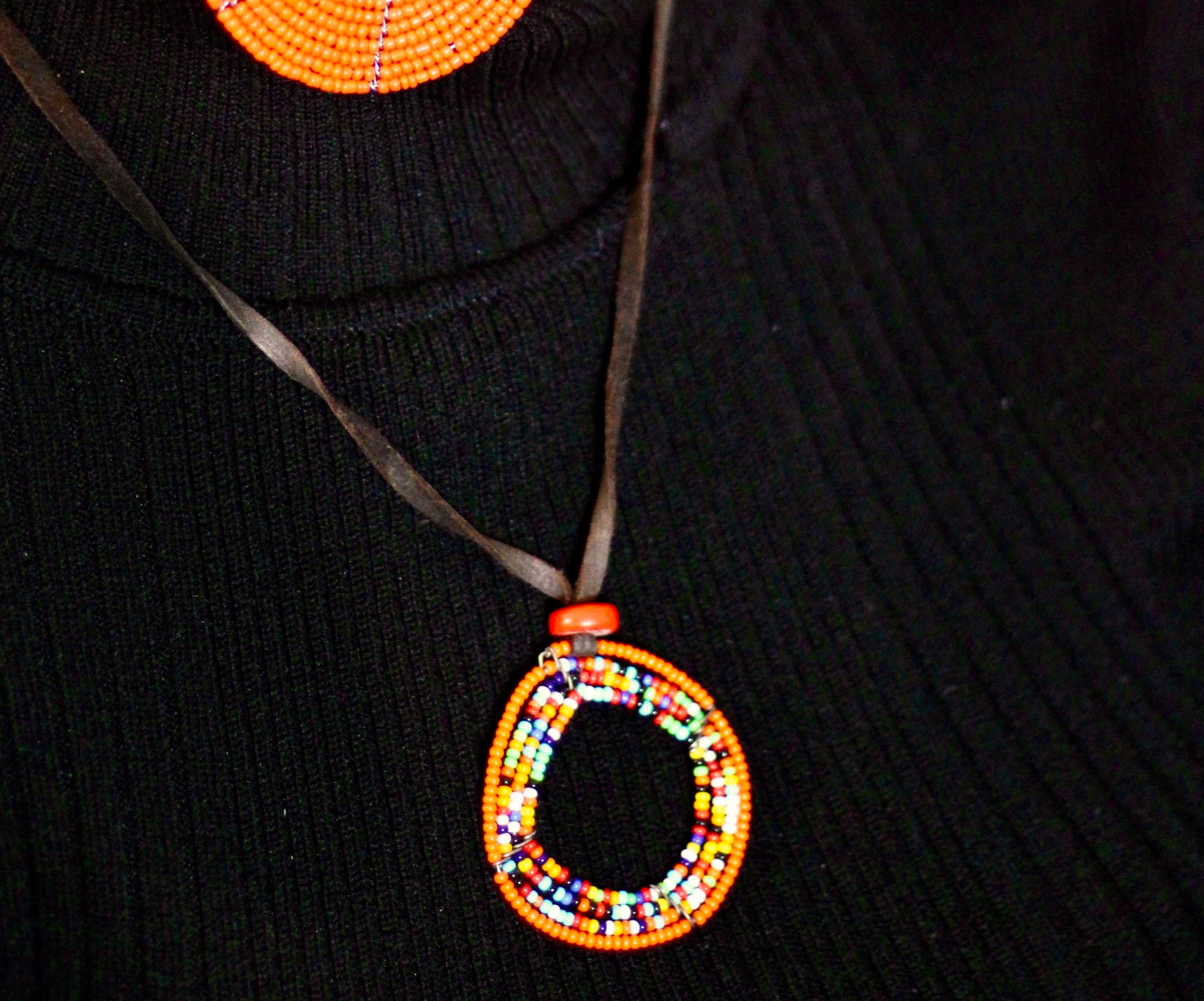 Maasai Beaded Necklace: Hoop